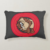 TAZ™ THROUGH LOONEY TUNES™ Circles アクセントクッション (正面)