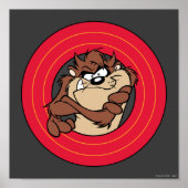TAZ™ THROUGH LOONEY TUNES™ Circles ポスター (正面)