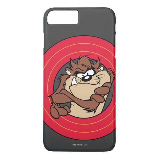 TAZ™ THROUGH LOONEY TUNES™ Circles Case-Mate iPhoneケース (裏面)