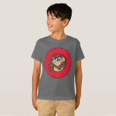 TAZ™ THROUGH LOONEY TUNES™ Circles Tシャツ (正面フル)