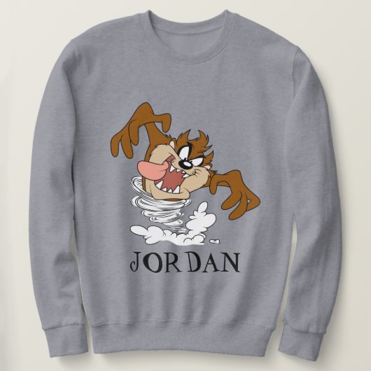 TAZ™ Whirling Tornado スウェットシャツ (デザイン正面)