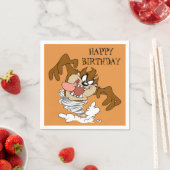 TAZ™ Whirling Tornado スタンダードカクテルナプキン (インサイチュ)