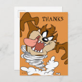 TAZ™ Whirling Tornado ポストカード (正面/裏面)