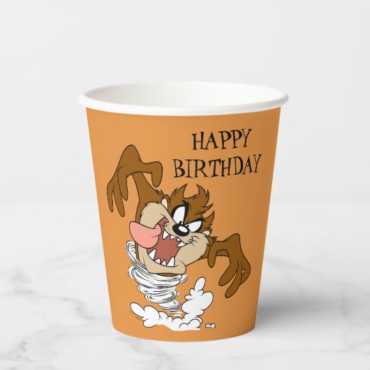 TAZ™ Whirling Tornado 紙コップ (正面)