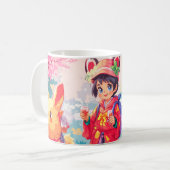 Taza コーヒーマグカップ (正面左)