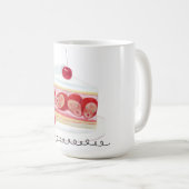 Taza コーヒーマグカップ (正面右)