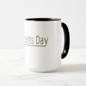 taza 15 oz. Granparents  Day マグカップ (正面右)