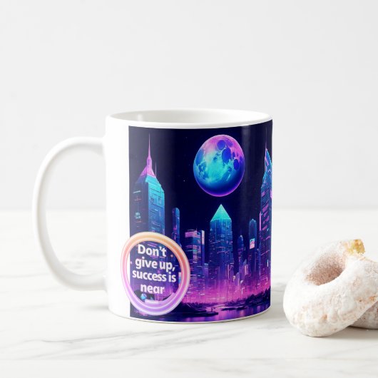 Taza 2 future innovates コーヒーマグカップ (ドーナツ)
