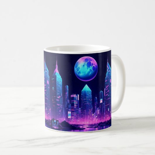 Taza 2 future innovates コーヒーマグカップ (正面右)