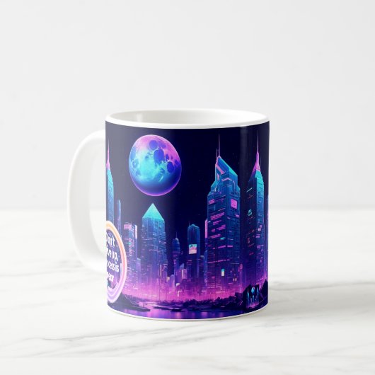 Taza 2 future innovates コーヒーマグカップ (正面左)