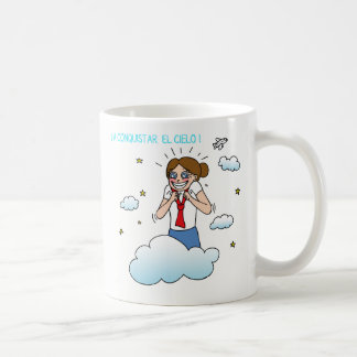 taza A conquistar el cielo コーヒーマグカップ