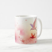 Taza Acuarela digital — “Sueños en Pigmento” コーヒーマグカップ (正面右)