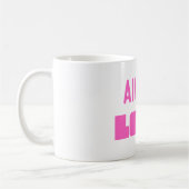 Taza “All My Love” – Todo mi amor para ti コーヒーマグカップ (左)