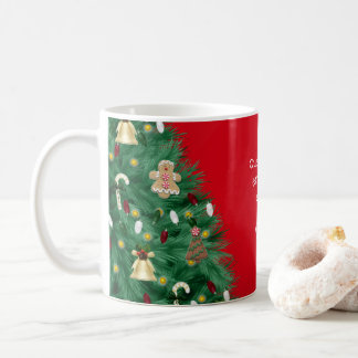 Taza - Árbol de Navidad - Personalizable コーヒーマグカップ