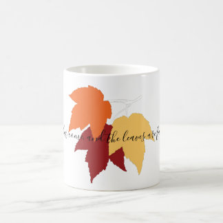 Taza "Arce de Otoño". コーヒーマグカップ