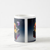 Taza arte geometrico コーヒーマグカップ (中央)