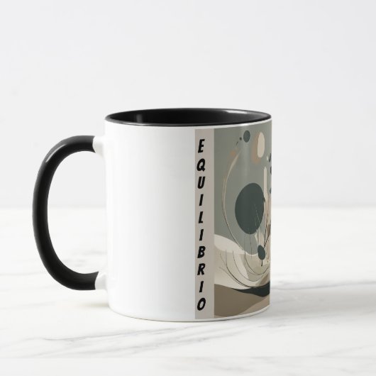 Taza Arte Minimal Equilibrio Natural マグカップ (左)