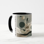 Taza Arte Minimal Equilibrio Natural マグカップ (正面左)