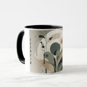 Taza Arte Minimal Esencia Natural マグカップ (正面左)