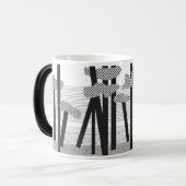 Taza b&n モーフィングマグカップ (正面左)