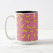 Taza Banana Bicolor ツートーンマグカップ (左)