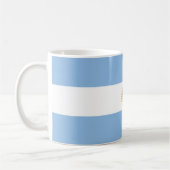 taza bandera de Argentina コーヒーマグカップ (左)