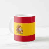 taza bandera española コーヒーマグカップ (正面左)