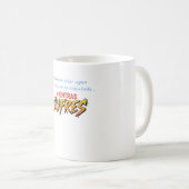 Taza bebe agua mientras sufres コーヒーマグカップ (正面右)