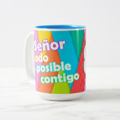 Taza Bicolor ツートーンマグカップ (正面左)