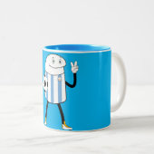Taza Bicolor flork ツートーンマグカップ (正面右)