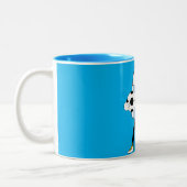Taza Bicolor flork ツートーンマグカップ (左)