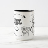 Taza blanca cafe ツートーンマグカップ (中央)