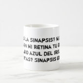 Taza blanca con piropo sanitario sinapsis コーヒーマグカップ (中央)