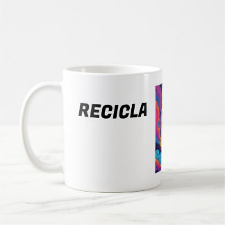 TAZA  BLANCA DE DESAYUNO  CON UN LINDO TEXTO コーヒーマグカップ