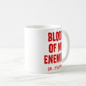 Taza Blood Of My Enemies コーヒーマグカップ (正面右)