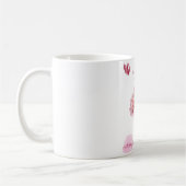 Taza/ Bloom Softly con Peonías Rosadas  コーヒーマグカップ (左)