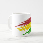 Taza Bolivia コーヒーマグカップ (正面左)