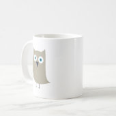 Taza Búho コーヒーマグカップ (正面左)