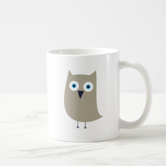 Taza Búho コーヒーマグカップ (右)