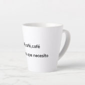 taza café カフェラテマグ (右アングル)