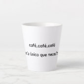 taza café カフェラテマグ (正面)