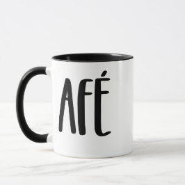 Taza café afé  マグカップ