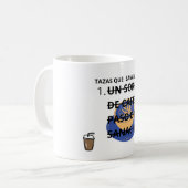 Taza Café, Terapia – Un sorbo de café コーヒーマグカップ (正面左)