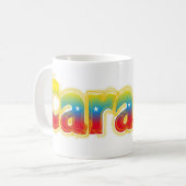 Taza Caracas コーヒーマグカップ (正面左)