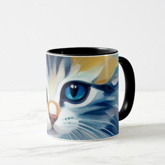 Taza Cat マグカップ (正面右)