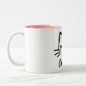 Taza Cat Mom ツートーンマグカップ (左)
