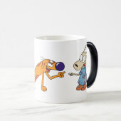Taza Catdog y Rocko モーフィングマグカップ (正面右)