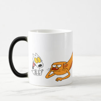 Taza Catdog y Rocko モーフィングマグカップ