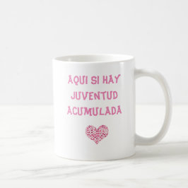 Taza celebrando la juventud コーヒーマグカップ