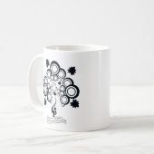taza clásica コーヒーマグカップ (正面左)